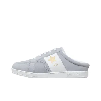 DIOR Star Abrasion Resistant Closed Toe Slippers Women's Gray