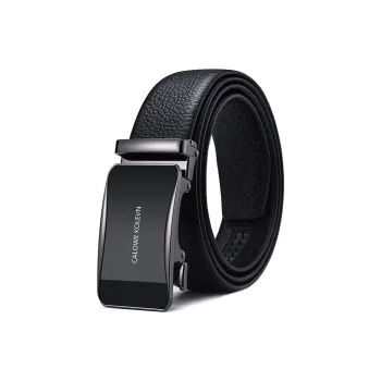 CALOWE KOLEVN Top Grain Cow Leather Belts Men's 3.5cm