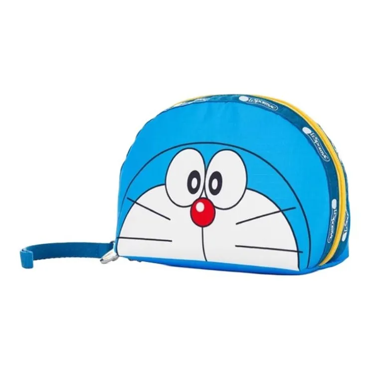 LeSportsac X Doraemon Fabric Clutch Trumpets Unisex Blue-1