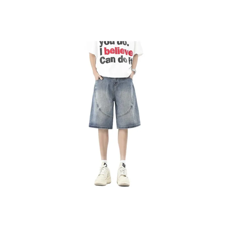 GOODHENLCE Denim Shorts Unisex-0