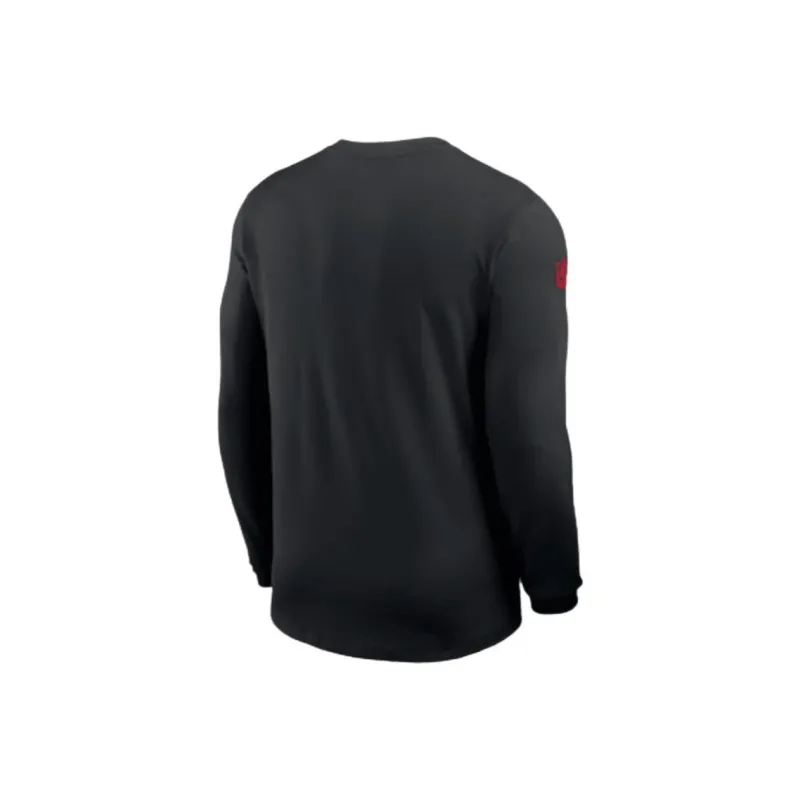 Nike San Francisco 49ers Sideline Coach Men's Nike Dri FIT Nfl Long Sleeve Top-1