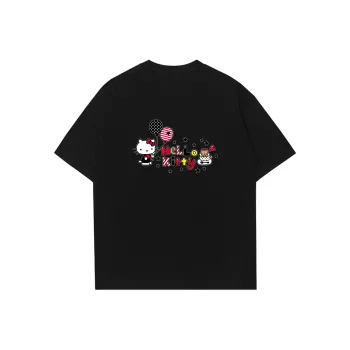 Sanrio x HelloKitty Hello Kitty 2025 Summer T Shirt Unisex