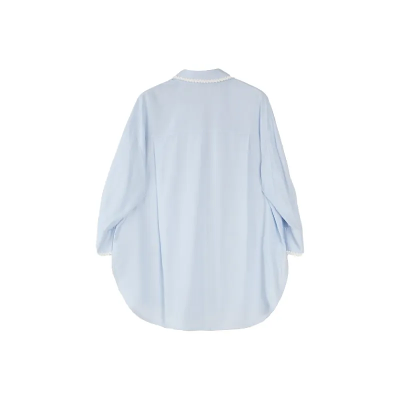 ELLE Shirts Women's Blue-1