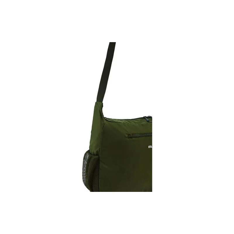 MONTBELL Nylon Portable Crossbody Bag, Shoulder Bag Large Size Unisex Khaki Green-2