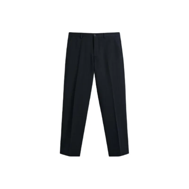 ZARA Suit Trousers Men Sea Blue-0