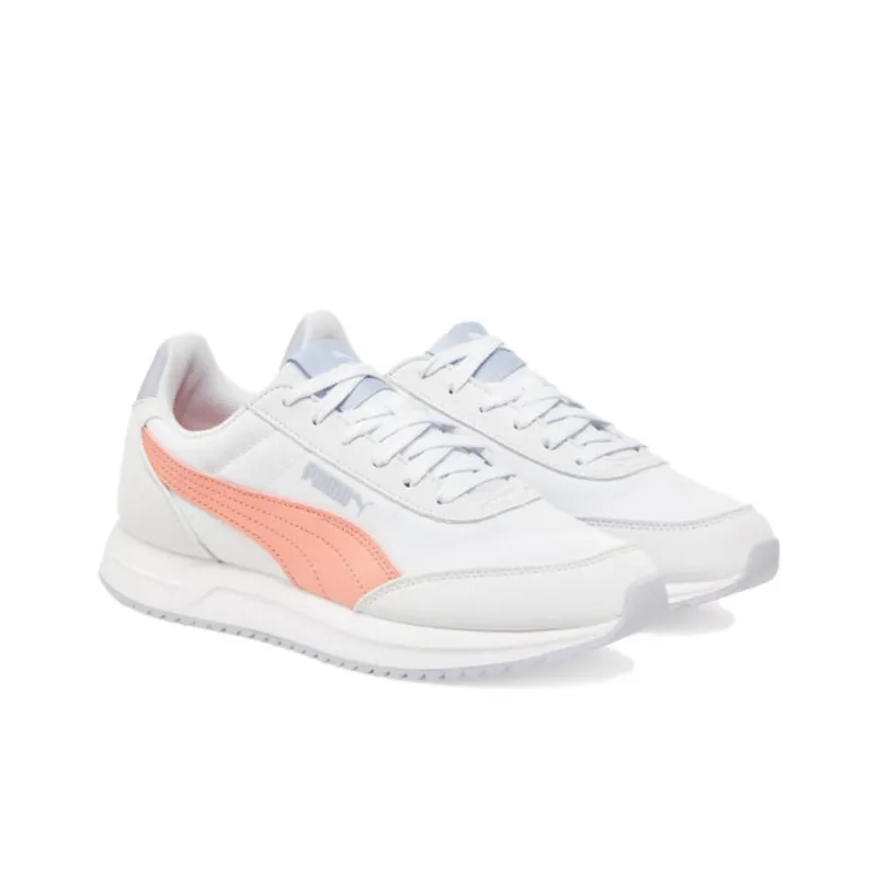 PUMA R78 Abrasion Resistant Low Top Casual Shoes Women's White-2