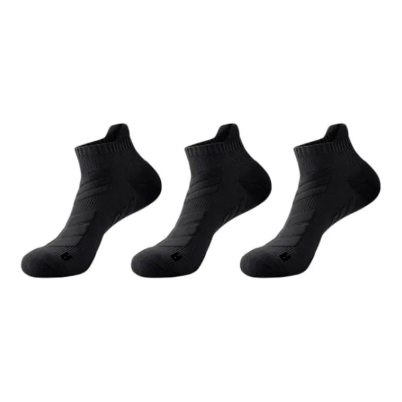 TLXT Running Socks Men's Students Outdoor Fitness Breathable Comfortable, Moisture Wicking Durable 3 Pack-15