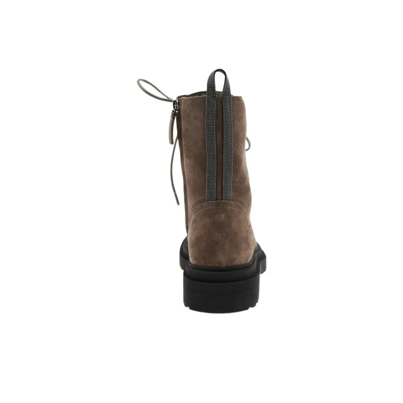 Brunello Cucinelli Ankle Boots Women's Umber-4