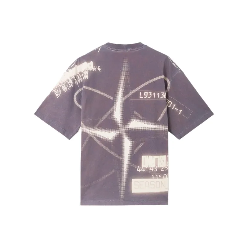 STONE ISLAND T Shirt Men's Purple-1