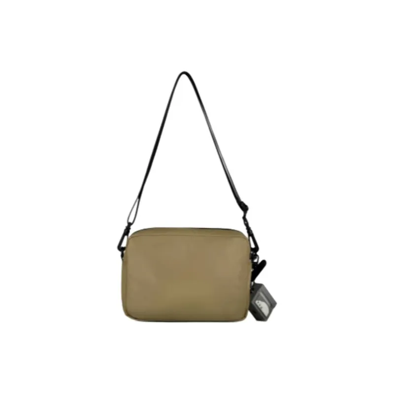 New Balance Fabric Shoulder Bag, Crossbody Bag Unisex Khaki-3