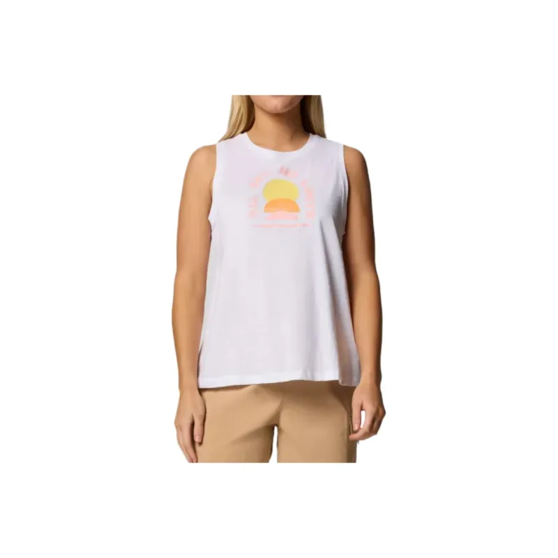 Columbia Tank Tops Women's White-0