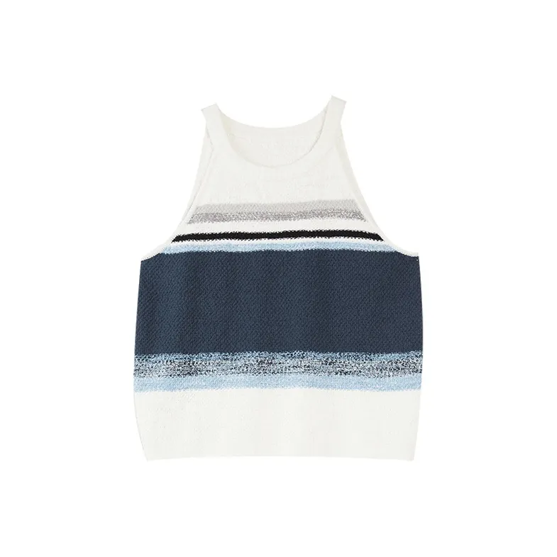 ELLE Tank Tops Women's Stripes-0