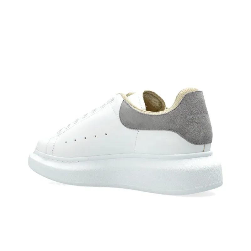 Alexander McQueen Low Top Skateboard Shoes Women's White-3