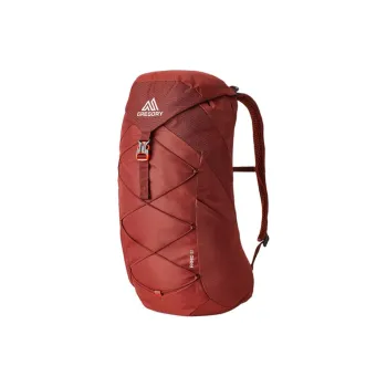 GREGORY Polyester Backpack Regular Unisex Red