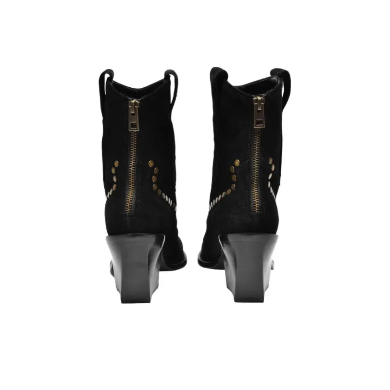 Zadig & Voltaire Cara Ankle Boots Women's Black-2