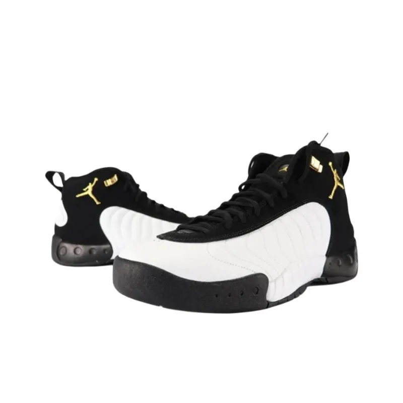 JORDAN Jumpman Pro Black White Metallic Gold 2018-2