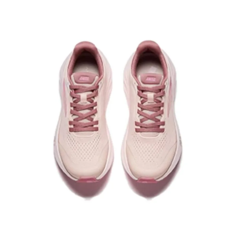 Anta Travel Step 1.5 Slip Resistant, Abrasion Resistant, Breathable Low Top Casual Sprint Running Shoes Women's Pink-3