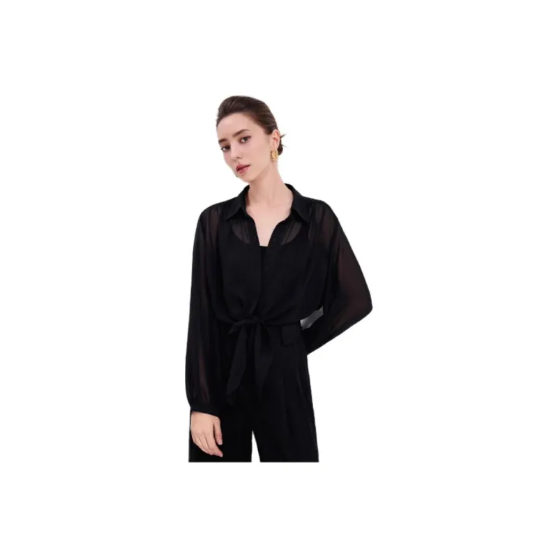 NAVIGARE Shirts Women's 0979 Night Black-2