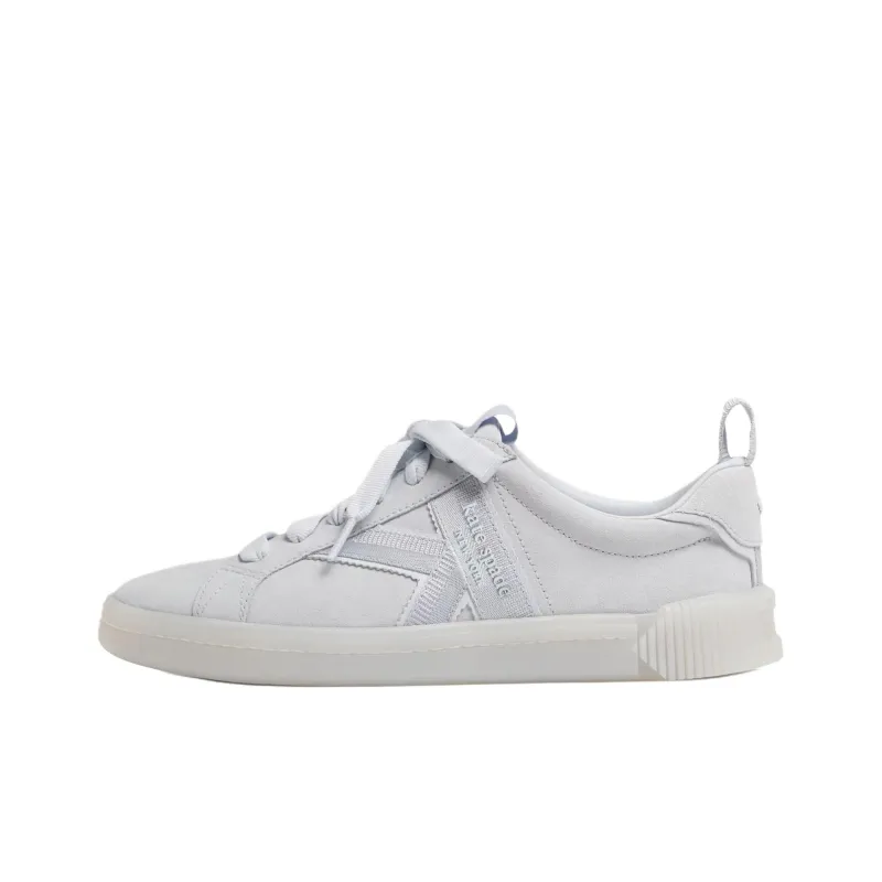 Kate Spade K In Kate Low Top Skateboard Shoes Women's White-0