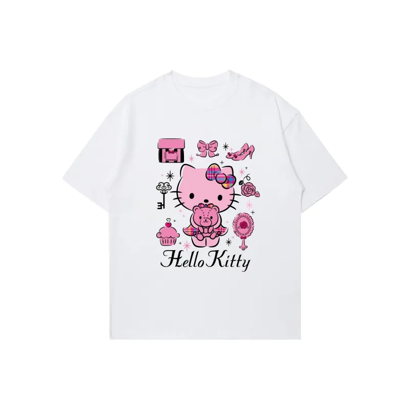 Sanrio x HelloKitty Hello Kitty 2025 Summer T Shirt Unisex-4