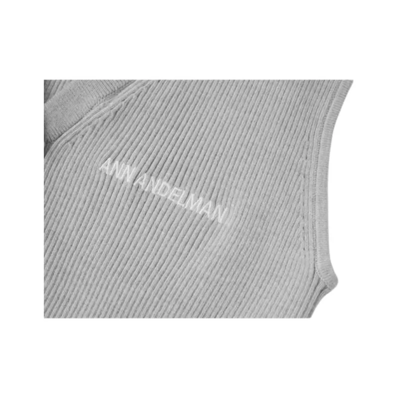 Ann Andelman Tank Tops Women's Gray-3