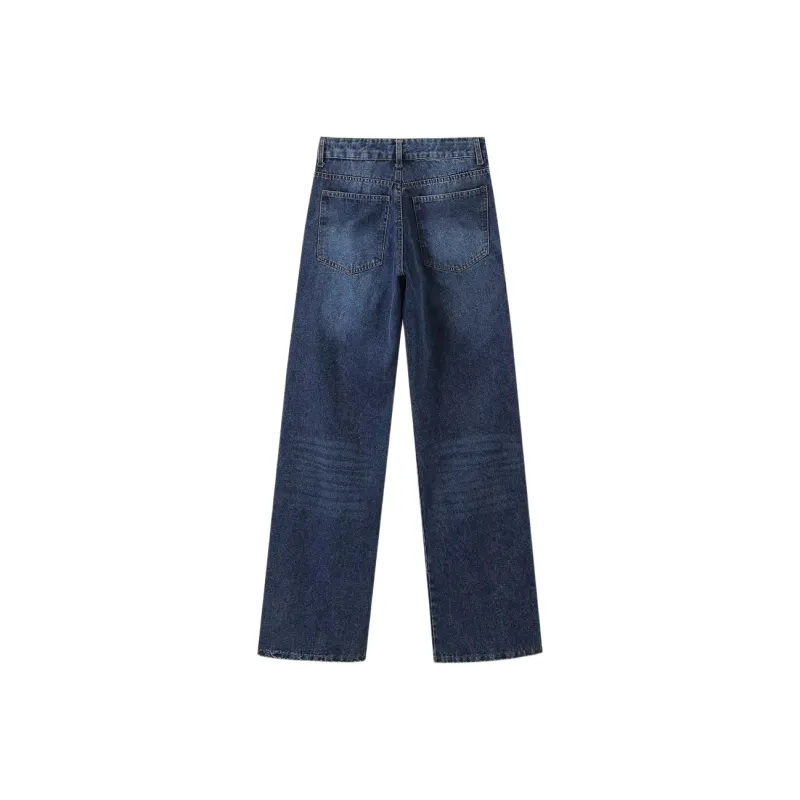 Bejirog Jeans Women's Blue-1