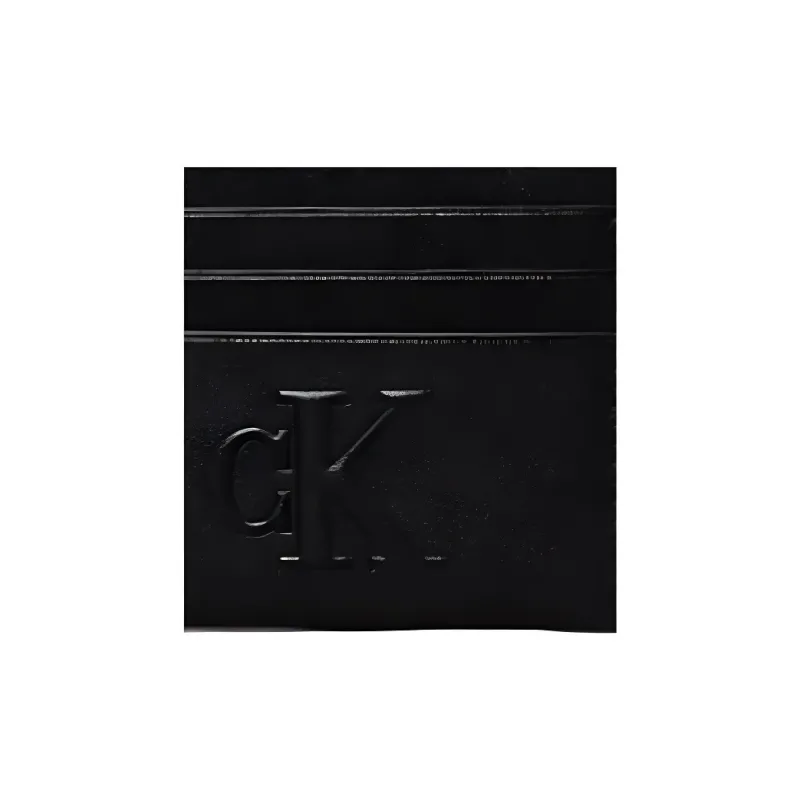 CALVIN KLEIN Artificial Leather Card Holder Women's Black-4