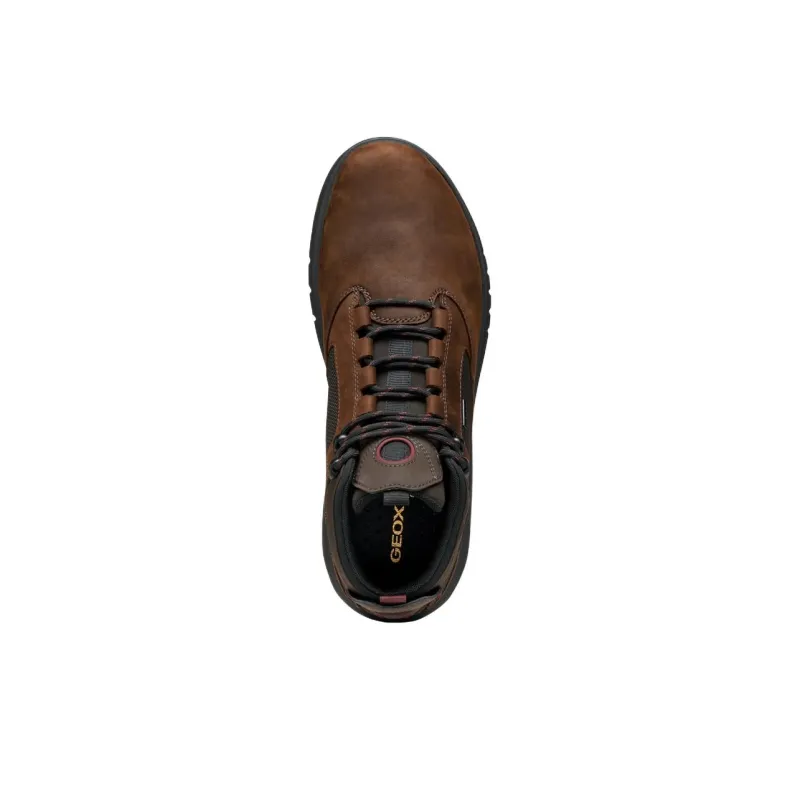 GEOX Aerantis 4X4 Ab Ankle Boots Men's Dark Brown-4
