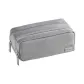 「Double Zipper Large Capacity Pen Pouch」-Gray