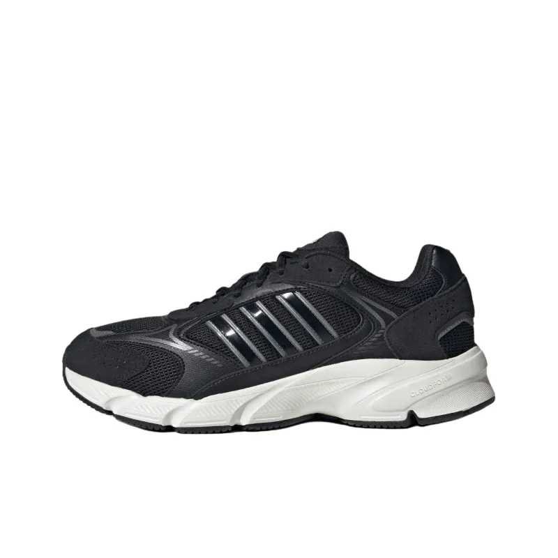 Adidas CRAZYCHAOS 2000 Abrasion Resistant Low Top Casual Shoes Men's Black-0