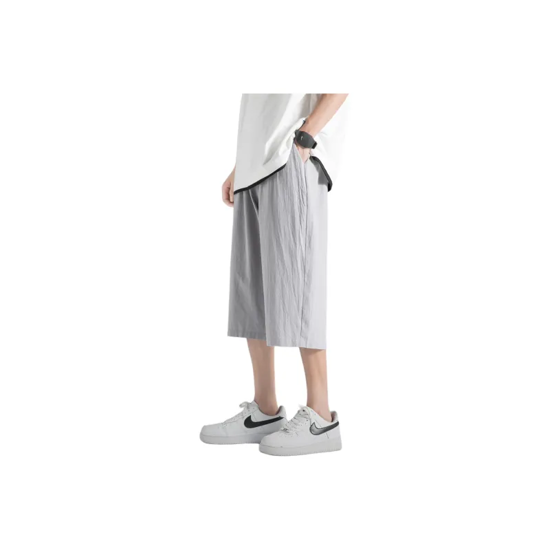 Warrior Huichao Riding The Wind Collection Casual Shorts Unisex Dark Gray-19