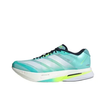 Adidas Adizero Boston 13 Breathable Low Top Running Shoes Men's Green