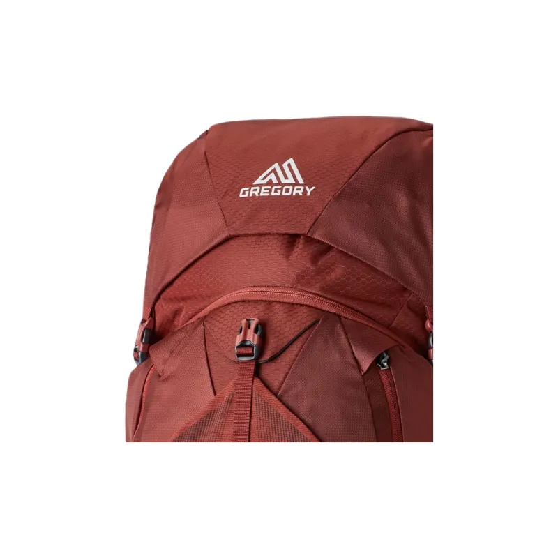 GREGORY 75L Mountaineering Bag Outdoor Bag Polyamide Brick Red Men's-5