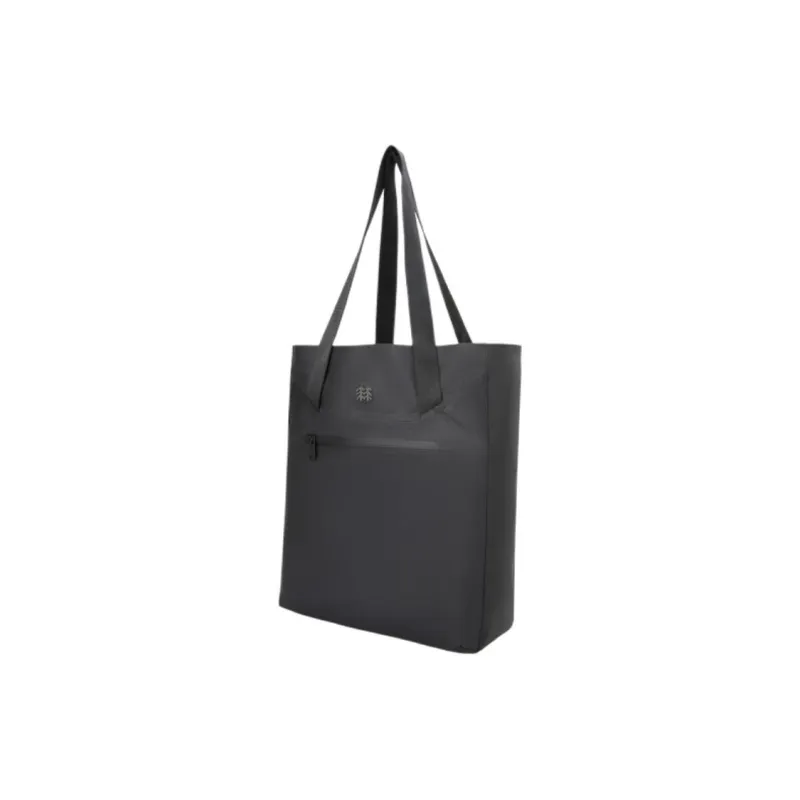 KOLON SPORT Fabric Tote Bag, Shopping Bag, Shoulder Bag Unisex Black-1