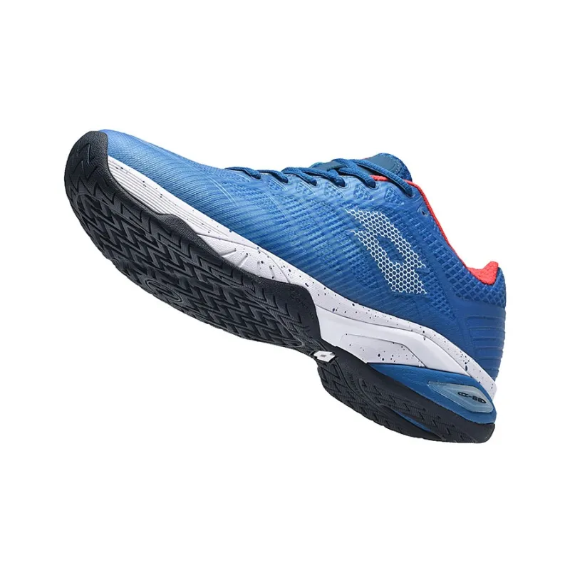 LOTTO Wear resistant And Lightweight Low Top Tennis Shoes Men's Blue-5