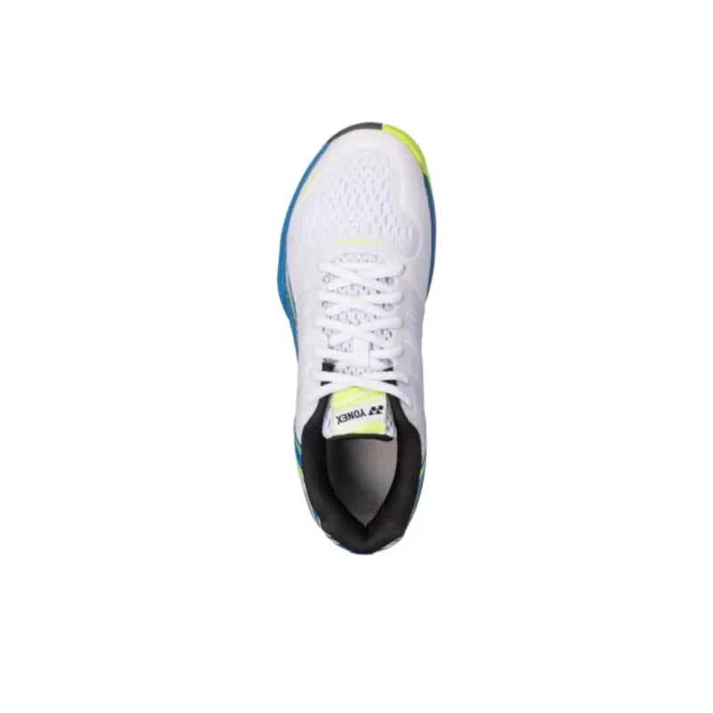 YONEX POWER CUSHION AERUS Abrasion Resistant Shock Absorbers Low Top Tennis Shoes Unisex White Blue-3