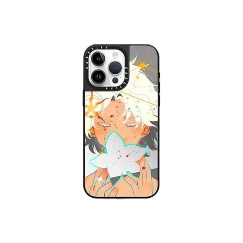 CASETIFY PC Material Impact Resistant Cushioning Full Surround Magsafe Phone Case Compatibility Apple 15 Cartoon-0