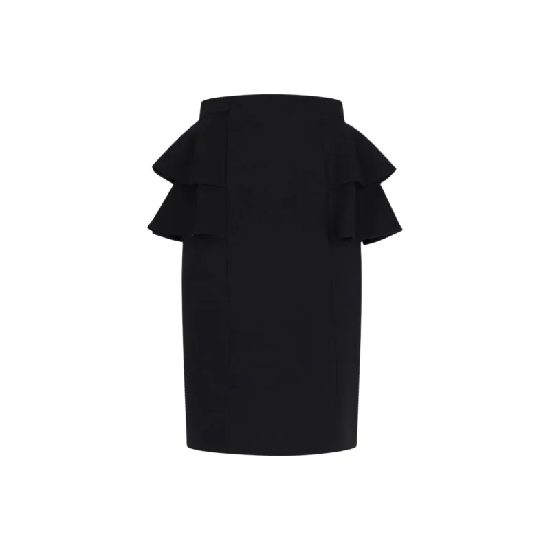 Valentino Casual Long Skirt Women's Black-0