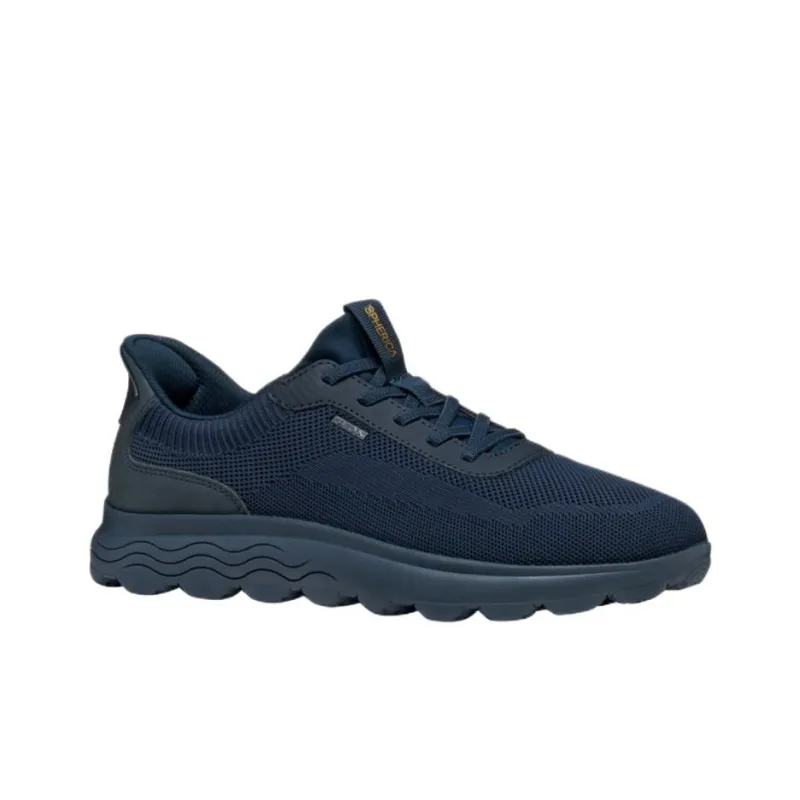 GEOX Spherica Plus Low Top Casual Shoes Men's Marine Blue-3