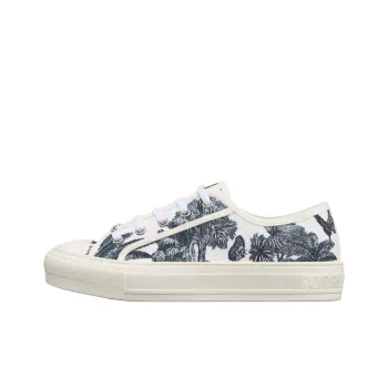 DIOR Walk'n'Dior Dioriviera Low Top Canvas Shoes Women's Blue