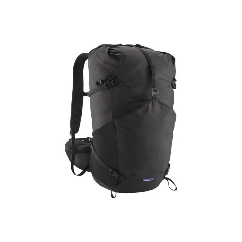 Patagonia Terravia Recycled Nylon Outdoor Mountaineering Bag Backpack Unisex Black-0