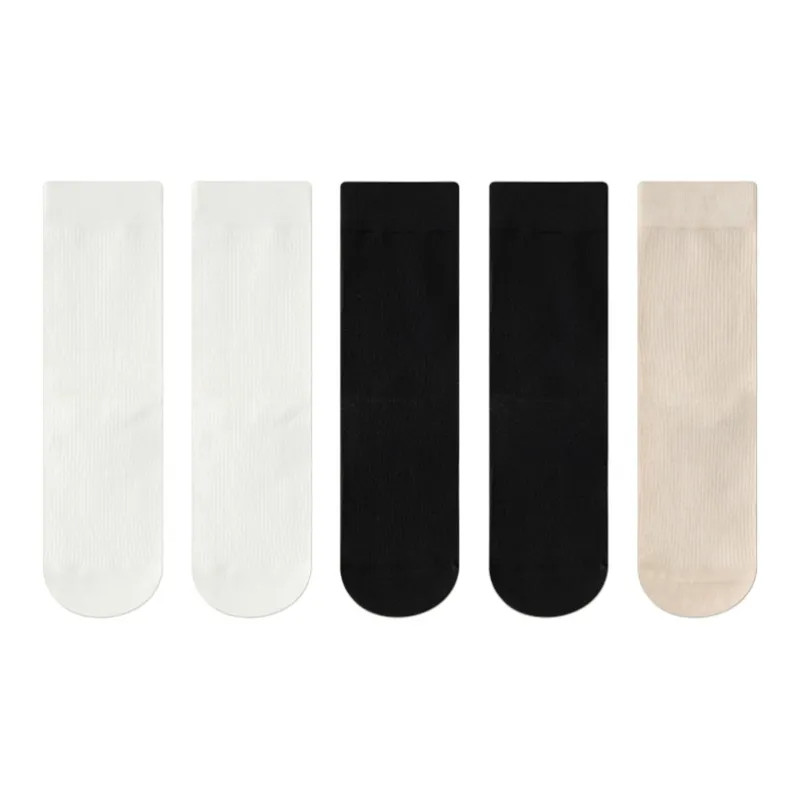 JIAZINI Mid Calf Socks Women's 5 Pack-13