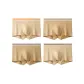[4 Pack]Light Apricot Brown+Dark Apricot Skin+Dark Apricot Purple+Light Apricot Orange