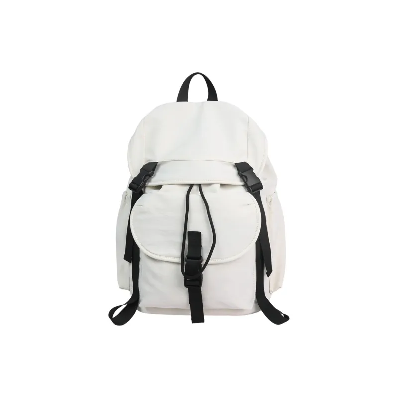 SAPANA STUDIO Nylon Backpack Regular Unisex Black/White/Yellow Brown/Green-7