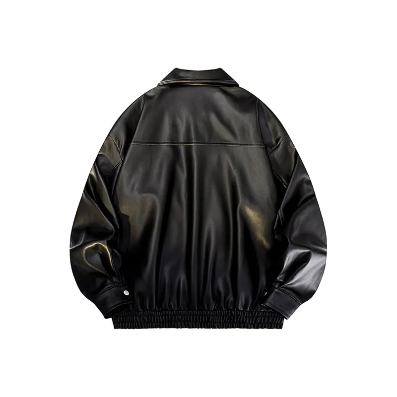 PAL ONGACO Leather Jacket Unisex-1