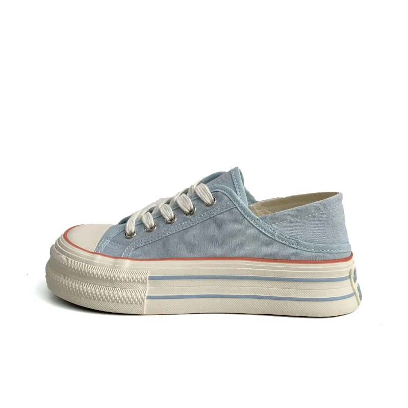 PARK DANCE Low Top Skateboard Shoes Women's-11