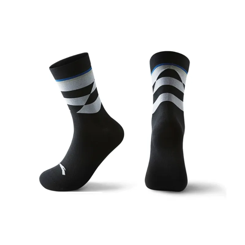 Anta Running Collection Running Socks Unisex 1 Pack Basic Black-3