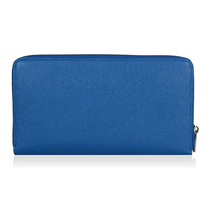 Dolce & Gabbana Cow Leather Wallet Women's Blue-2