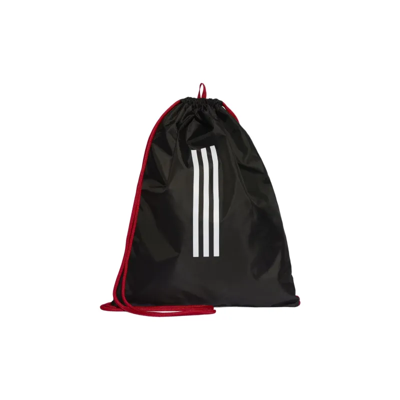 Adidas Manchester Polyester Backpack Unisex Black & Red & White-1