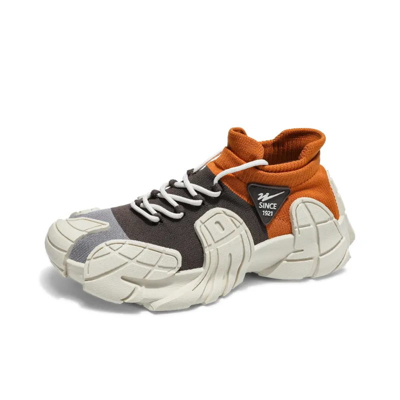 Binary Low Top Chunky Sneakers Men's-1